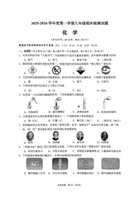 海南省海口市2025-2026学年九年级上学期期末考试化学试题