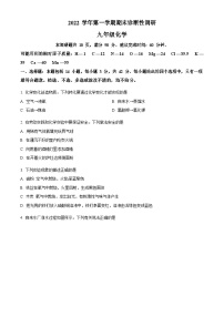 2022-2023学年广东省广州市越秀区九年级上学期期末化学试题（含答案）