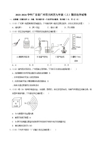 2023-2024学年广东省广州市天河区九年级上学期期末化学试题（含答案）