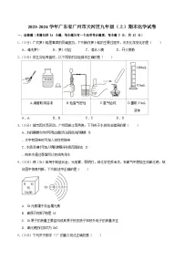 2023-2024学年广东省广州市天河区九年级上学期期末化学试题（含答案）