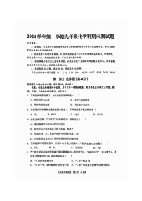 2024-2025学年广东省广州市番禺区九年级上学期期末化学试题（含答案）