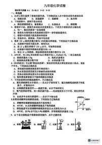 江苏省南京市竹山中学2025-2026学年九年级上学期12月月考化学试卷