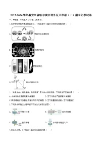 2025-2026学年黑龙江省哈尔滨市道外区八年级（上）期末化学试卷-自定义类型