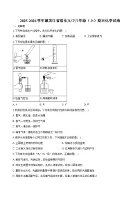 2025-2026学年黑龙江省绥化九中八年级（上）期末化学试卷（含答案）