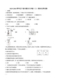 2025-2026学年辽宁省本溪市九年级（上）期末化学试卷（含答案）
