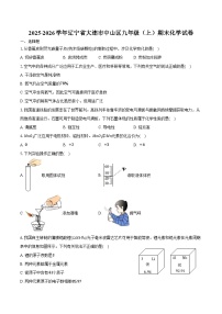 2025-2026学年辽宁省大连市中山区九年级（上）期末化学试卷（含答案）