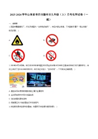 2025-2026学年山东省枣庄市滕州市九年级（上）月考化学试卷（一模）（含答案）