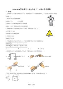 2025-2026学年黑龙江省九年级（上）期末化学试卷（含答案）