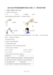 2025-2026学年陕西省榆林市佳县九年级（上）期末化学_(含答案_)试卷