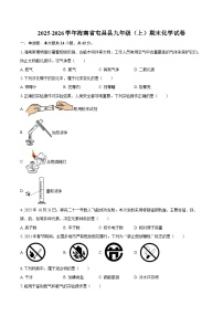 2025-2026学年海南省屯昌县九年级（上）期末化学试卷-自定义类型