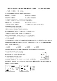 2025-2026学年宁夏银川市景博学校九年级（上）期末化学试卷（含答案）