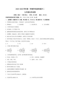 2025-2026学年广东省茂名市高州市九年级上学期第二次月考化学试卷（有答案）