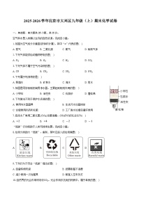 北京市大兴区2025-2026学年九年级（上）期末化学试卷（含答案）