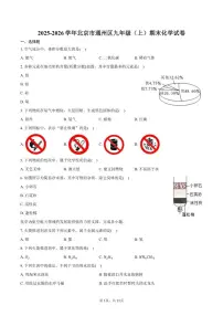 2025-2026学年北京市通州区九年级（上）期末化学试卷（含答案）
