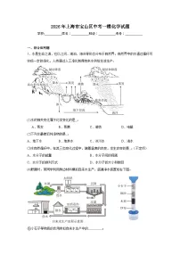 2026年上海市宝山区中考一模化学试题（附答案解析）