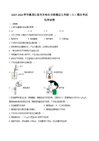 2025-2026学年黑龙江省齐齐哈尔市铁锋区九年级（上）期末化学试卷（含答案）