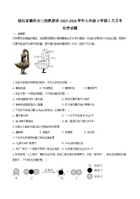 湖北省襄阳市三校教联体2025-2026学年九年级上学期1月月考化学试卷(含答案)