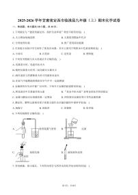 2025-2026学年甘肃省定西市临洮县九年级（上）期末化学试卷（含答案）