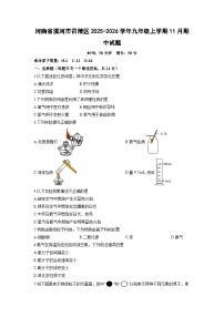 2025-2026学年河南省漯河市召陵区九年级上学期11月期中化学试卷（学生版）