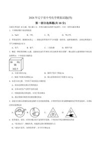 2026年辽宁省中考化学模拟试题(四)（有答案）