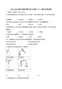 2025-2026学年天津市南开区九年级（上）期末化学试卷-自定义类型
