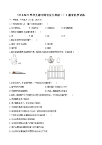 2025-2026学年天津市河北区九年级（上）期末化学试卷-自定义类型