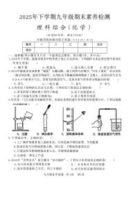 湖南省娄底市2025-2026学年九年级上学期1月期末考试化学试题