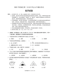 2025年广东省惠州市惠城区中考一模化学试题