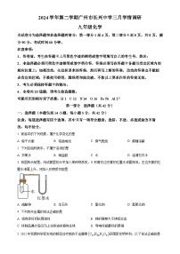 广东省广州市长兴中学九年级下学期3月月考化学试题-A4