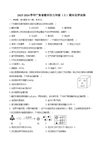 2025-2026学年广东省潮州市九年级（上）期末化学试卷（含答案）