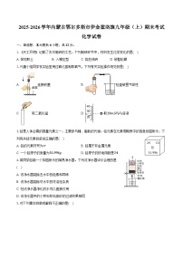 2025-2026学年内蒙古鄂尔多斯市伊金霍洛旗九年级（上）期末化学试卷（含答案）