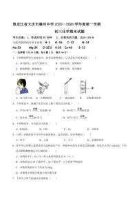 黑龙江省大庆市肇州县肇州中学2025-2026学年九年级上学期期末考试化学试卷_(含答案_)