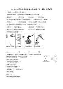 2025-2026学年湖北省孝感市九年级（上）期末化学试卷-自定义类型