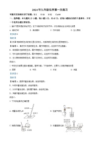 广东省茂名市崇文学校九年级下学期3月考试化学试题（解析版）-A4