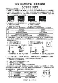 安徽省合肥市第四十八中学2025-2026学年九年级上学期期末化学试题