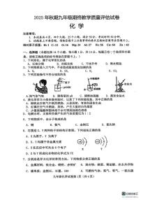 河南省南阳市社旗县2025-2026学年九年级上学期期末考试化学试题