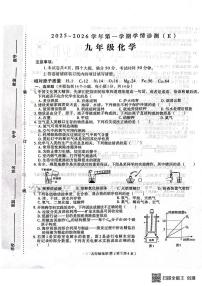 河南省周口市郸城县县直8个实验中学2025-2026学年九年级上学期1月期末考试化学试题