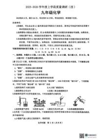 山东省临沂市兰陵县2025-2026学年九年级上学期1月期末考试化学试题