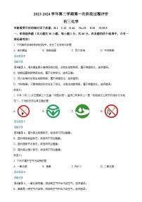 广东省东莞市石龙第三中学九年级下学期第一次月考化学卷（解析版）-A4