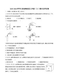 2025-2026学年江西省南昌县九年级（上）期末化学试卷-自定义类型