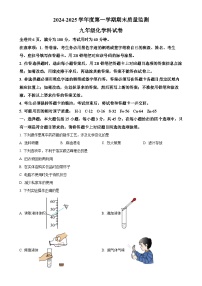 广东省汕头市澄海区九年级上学期期末化学试题（原卷版）-A4