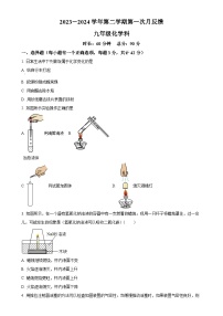 广东省广州市实验外语学校九年级下学期化学第一次月考卷（原卷版）-A4