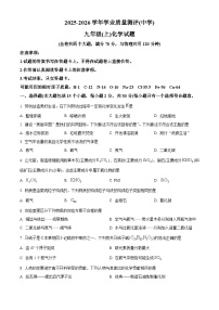 重庆市龙坡区2025-2026学年九年级上学期期末考试化学试卷（有解析）