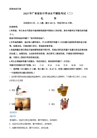 2025年广东省阳江市中考一模化学试题（解析版）-A4