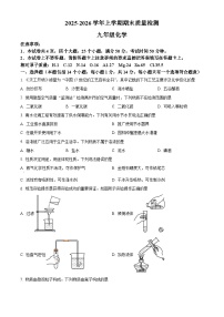 河南省许昌市禹州市2025-2026学年九年级上学期期末考试化学试卷（有解析）