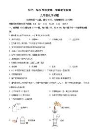 重庆市潼南区2025-2026学年九年级上学期期末考试化学试题（有解析）