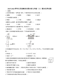 2025-2026学年江苏省南京市联合体九年级（上）期末化学试卷（含答案）