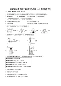 2025-2026学年四川省巴中市九年级（上）期末化学试卷（含答案）