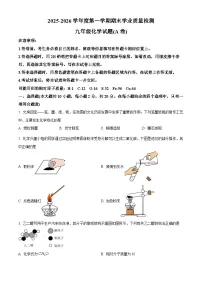 河北省邢台市南宫市2025-2026学年九年级上学期1月期末考试化学试题（原卷+解析）
