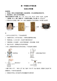 山东省泰安市泰山区2025-2026学年九年级上学期1月期末化学试题（原卷+解析）